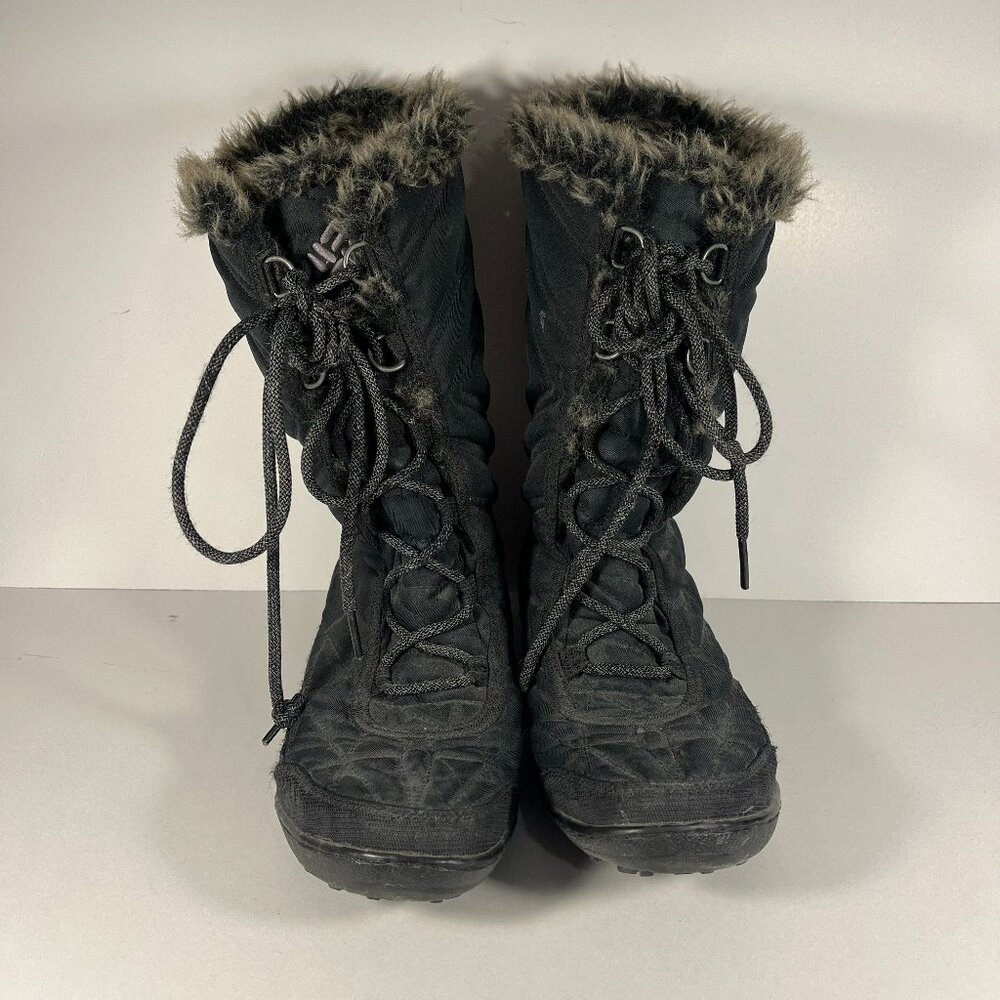 Columbia Boots Winter Snow Black Size 9